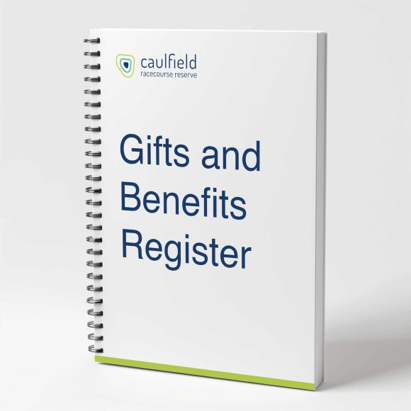 Gifts and Benefits Register